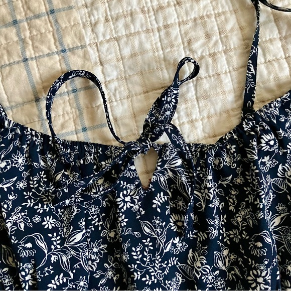 A&F Floral Ruffle Mini Dress - Picture 4 of 6